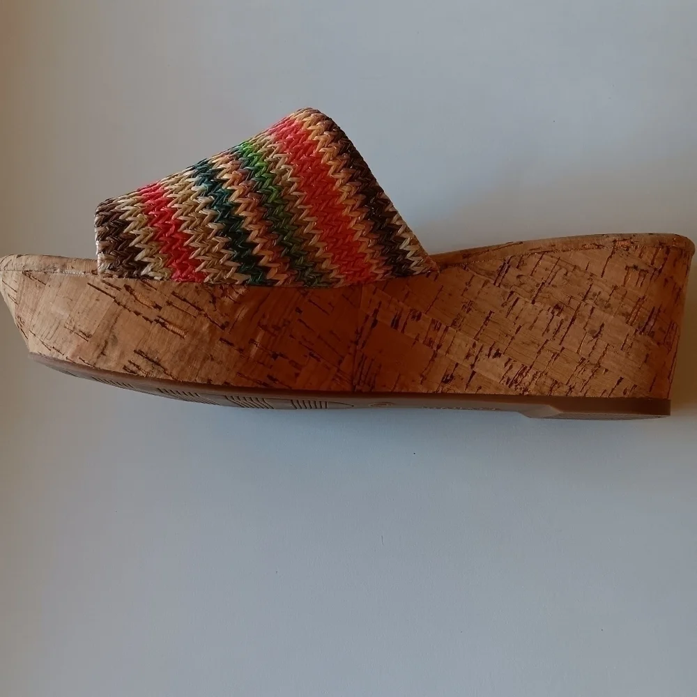 Michael By Shannon Multi Colored Wedge